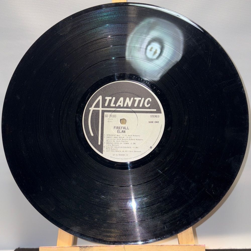 Firefall vinyl record Élan